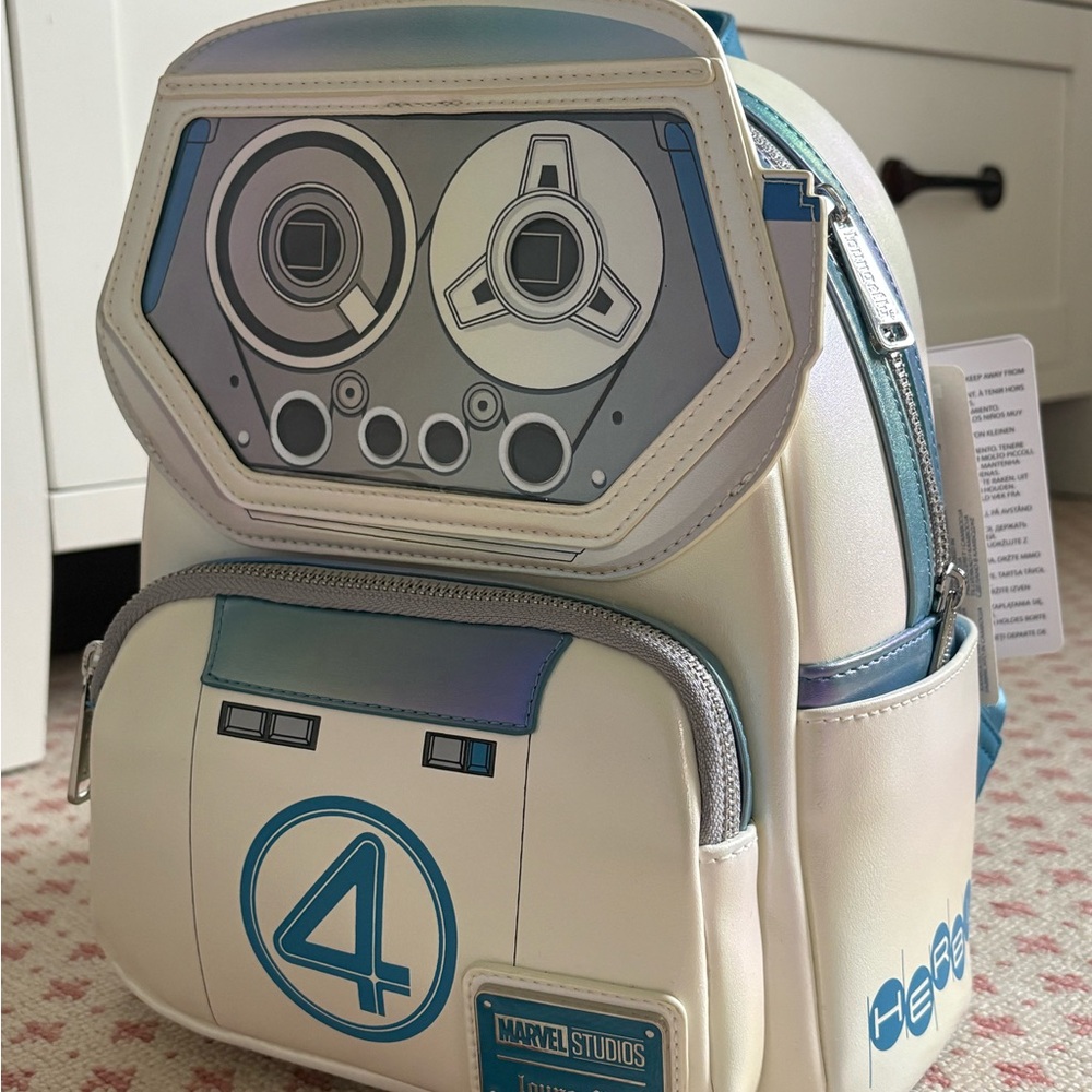 Fantastic Four H.E.R.B.I.E. Cosplay Mini Backpack